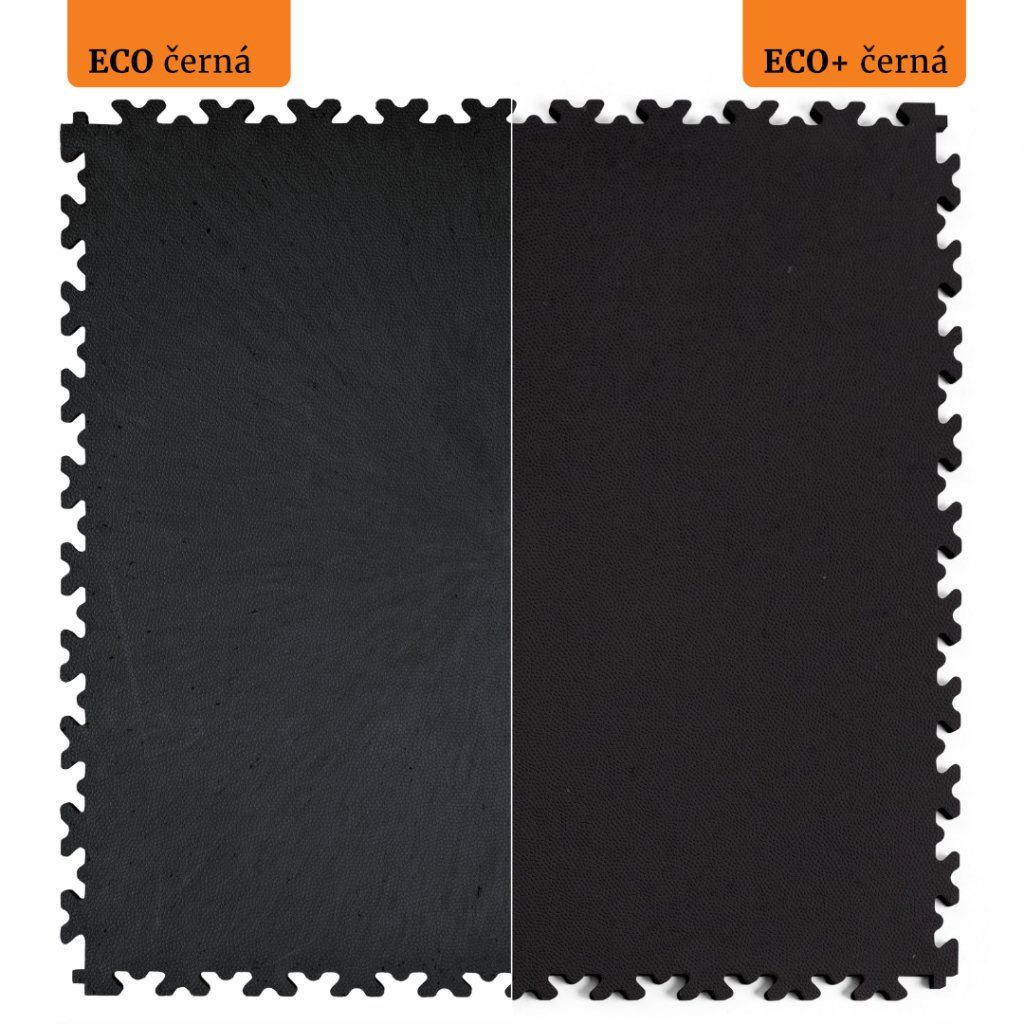  Porovnání recyklovaných vinylů ECO a ECO+